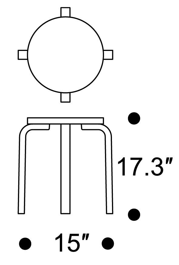 STOOL E60 MOOMIN